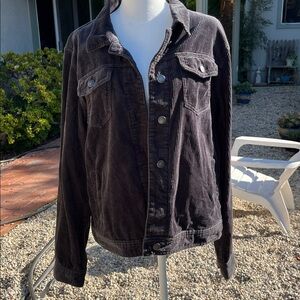 Universal Thread Navy Blue Corderouy Jacket Size XL